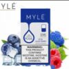 بودات مايلي الاصدار الرابع توت ازرق بارد MYLE V4 ICED QUAD BERRY PODS