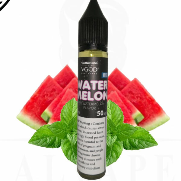 Watermelon Mint Salt Nicotine - For MTL ( LUSH ICE )
