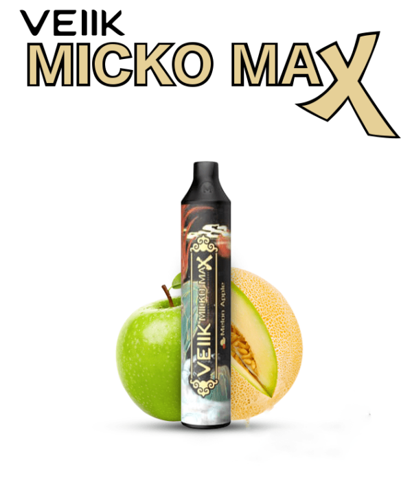 سحبة فيك نكهة شمام مع تفاح Veiik Micko MAX Melon Apple 1500 puff