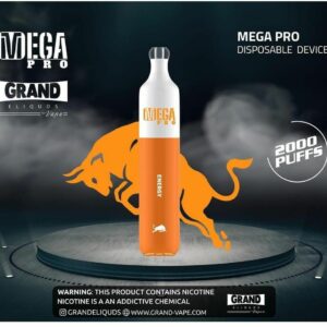 سحبة ميجا برو مشروب طاقة MEGA PRO ENERGY 2000 Puff 50mg