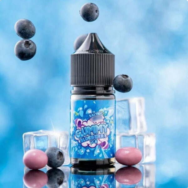 نكهة جمي توت ازرق بارد Gummy Blueberry Ice