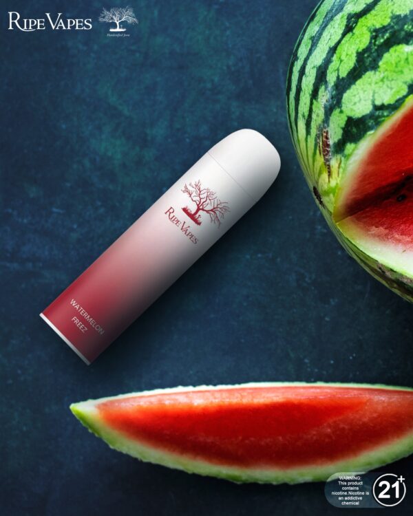 سحبة رايب فيبز بالم - بطيخ مثلج PALM 3000PUFF - WATERMELON FREEZ