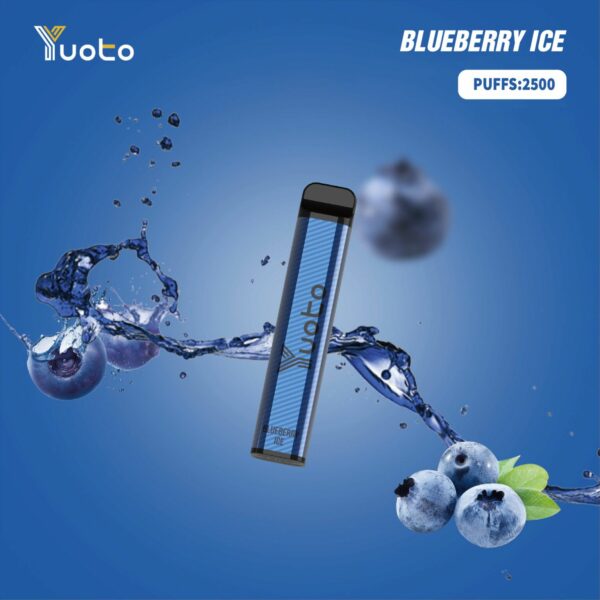 YUOTO 2500 puff BLUEBERRY ICE