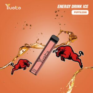 سحبة يوتو مشروب طاقة ايس YUOTO 2500 puff ENERGY DRINK ICE