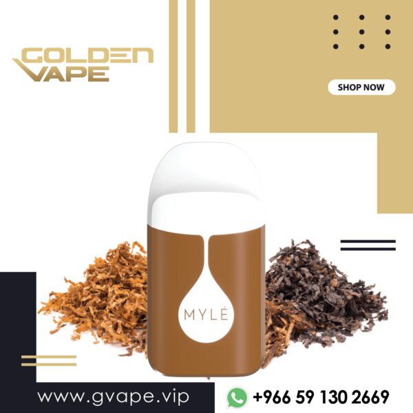 سحبة مايلي ميكرو سويت توباكو Myle Micro 1000 Puff 50 mg - Sweet Tobacco