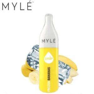 سحبة مايلي دريب نكهة موز ايس Myle Drip Disposable FROZEN BANANAS 2000 Puff