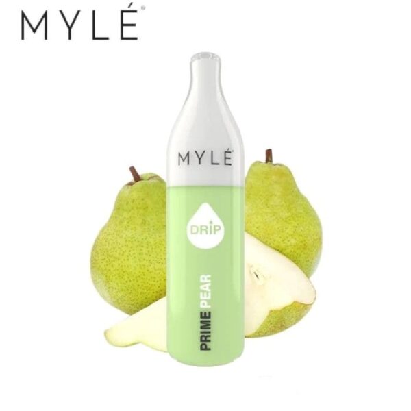 سحبة مايلي دريب نكهة كمثرى Myle Drip Disposable PRIME PEAR 2000 Puff