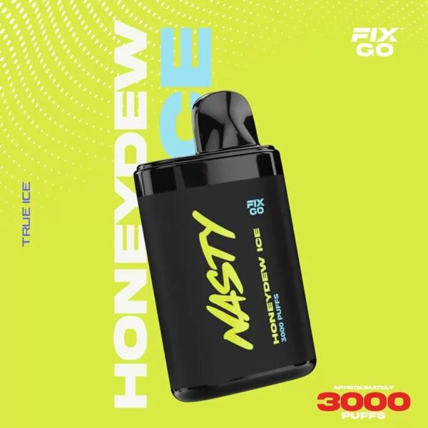 NASTY FIX GO disposable 3000 puff - Honeydew Ice