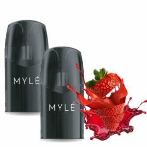 بدات جهاز مايلي ميتا فراولة سلاش - الاصدار الخامس Myle Meta Pods Strawberry Slushy