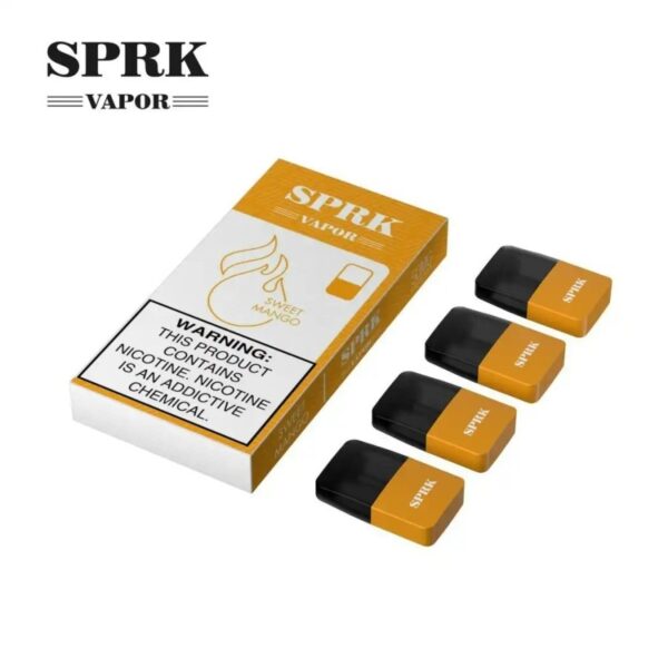 SWEET-MANGO-SPRK-VAPOR-POD-MYLE