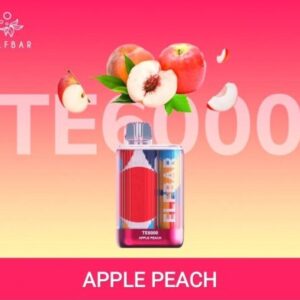 ELF BAR TE6000 DISPOSABLE DEVICE - APPLE PEACH