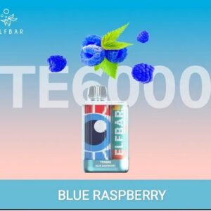 ELF BAR TE6000 DISPOSABLE DEVICE - BLUE RAZZ