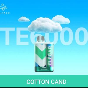 ELF BAR TE6000 DISPOSABLE DEVICE - COTTON CANDY