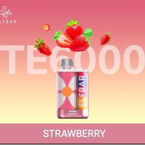 ELF BAR TE6000 DISPOSABLE DEVICE - STRAWBERRY