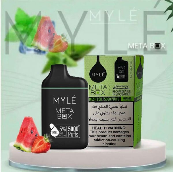 Myle Meta Box Strawberry Watermelon (5000 puff)
